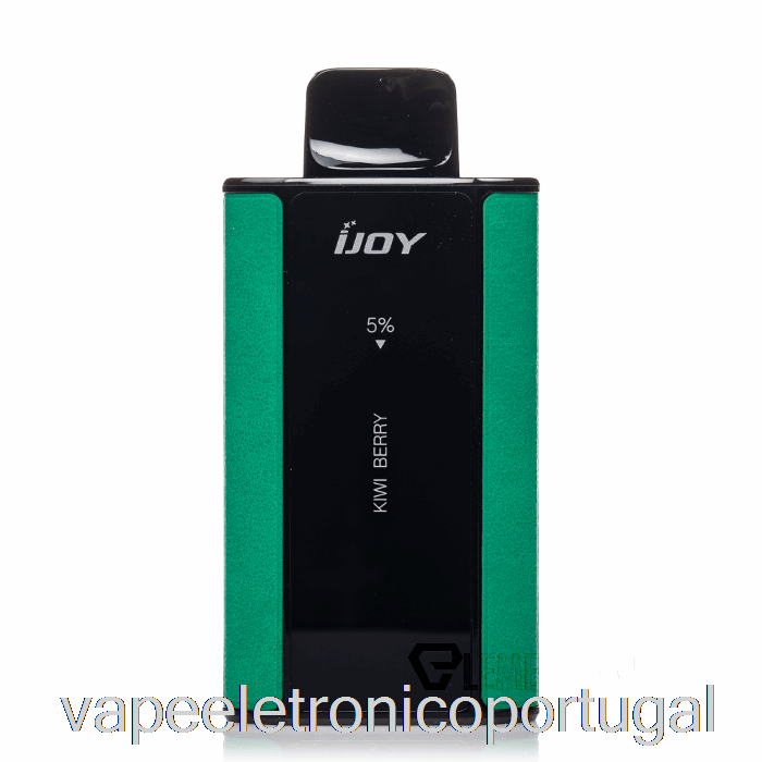 Vape Eletrônico Ijoy Capitão 10000 Descartável Kiwi Berry